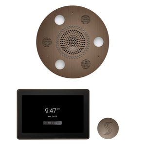 Wellness Steam Package ThermaTouch2 15 — Serenity Advanced (Round) / Antique Nickel / No Steam Generator,ThermaTouch2 15 — Serenity Advanced (Round) / Antique Nickel / PRO Series III 84 (6kW),ThermaTouch2 15 — Serenity Advanced (Round) / Antique Nickel / PRO Series III 140 (8kW Thermasol wstp15r-an.jpg