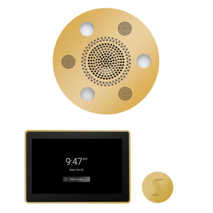 Wellness Steam Package ThermaTouch2 15 — Serenity Advanced (Round) / Polished Gold / No Steam Generator,ThermaTouch2 15 — Serenity Advanced (Round) / Polished Gold / PRO Series III 84 (6kW),ThermaTouch2 15 — Serenity Advanced (Round) / Polished Gold / PRO Series III 140 (8kW),T Thermasol wstp15r-pg.jpg