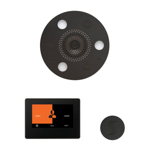 PRO Series III 1200 Steam Generator (24kW) ThermaTouch2 7" (Black Trim) / Tier 4 — Wellness Steam Package (Serenity Rainhead) / Matte Black — Round Rainhead Thermasol wstp7r-mb_167f33c4-b309-466a-9fc3-3ab05a40ceab.jpg