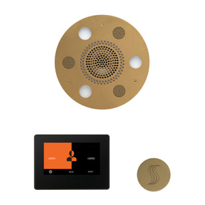 Day Spa Multi Room Steam System ThermaTouch2 7" (Black Trim) / Tier 4 — Wellness Steam Package (Serenity Rainhead) / Satin Brass — Round Rainhead Thermasol wstp7r-sb_2c71c6e9-66ea-4293-9b23-40ccd57dd63b.jpg