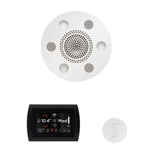 Day Spa Multi Room Steam System SignaTouch Control / Tier 4 — Wellness Steam Package (Serenity Rainhead) / White — Round Rainhead Thermasol wstpsr-wht_7320bf95-a72c-44a0-b868-12009c901869.jpg
