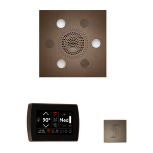 Day Spa Multi Room Steam System SignaTouch Control / Tier 4 — Wellness Steam Package (Serenity Rainhead) / Antique Copper — Square Rainhead Thermasol wstpss-acop_04d57de7-3e2a-4143-ae86-cfec08cdfb4c.jpg