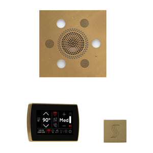 Day Spa Multi Room Steam System SignaTouch Control / Tier 4 — Wellness Steam Package (Serenity Rainhead) / Satin Brass — Square Rainhead Thermasol wstpss-sb_de2ecd81-3d0d-4525-9b32-96580c2dd344.jpg