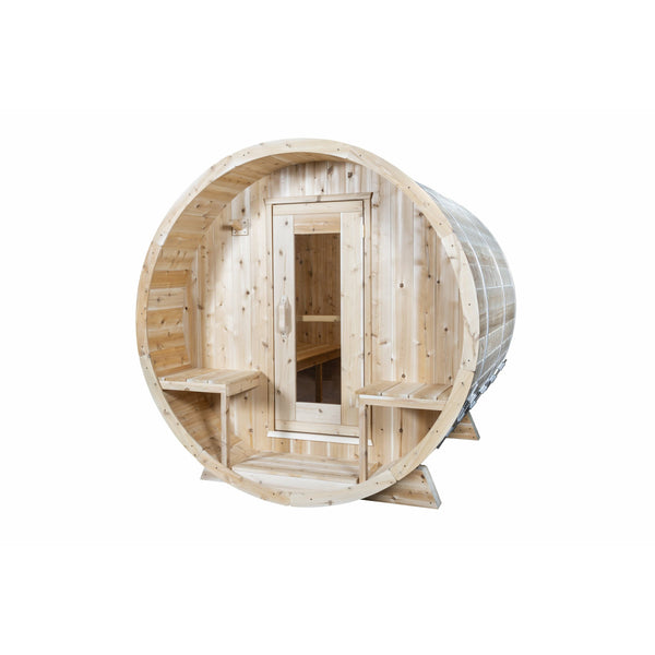 Dundalk Serenity Barrel Sauna  - 6'6" x 6'6" Dundalk LeisureCraft DLC--28.jpg