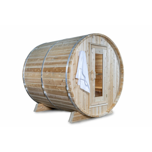 Dundalk Harmony Barrel Sauna 6'6" x 6'6" Dundalk LeisureCraft DLC--48.jpg