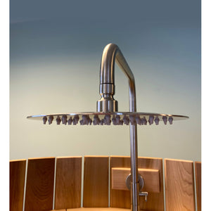 Almost Heaven Ellipse Outdoor Shower Rustic Cedar / No Floor / Nickel,Rustic Cedar / No Floor / Onyx,Rustic Cedar / Floor / Nickel,Rustic Cedar / Floor / Onyx Almost Heaven Sauna Ellipse_Shower_Head_447dd4e0-2ec7-40b2-abba-2d6eecdfda9d.jpg