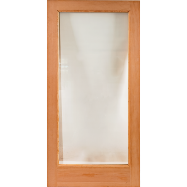 Finnish Sauna Builders Fir Sauna Door 32" x 80" with a Clear 24" x 67" Tempered Thermo Glass Finnish Sauna Builders Fir-36x80-3_17682fac-961a-404f-a706-2e7c7f279fb0.png