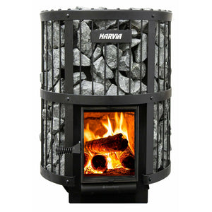 Harvia Legend 240 Greenflame Wood Burning Sauna Stove - Finnish Sauna Builders Harvia Harvia_legend_greenflame-1.jpg