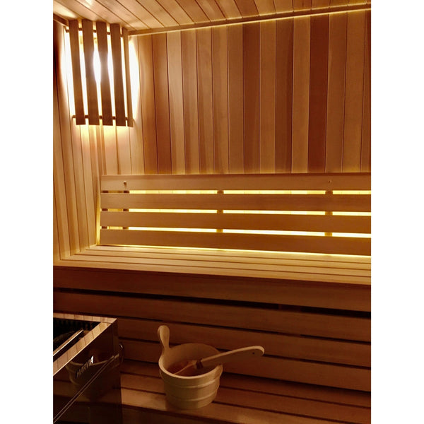 Finnish Sauna Builders 4' x 6' x 7' Pre-Cut Sauna Kit Option 1 / 7 Foot Tall / No Backrest,Option 1 / 7 Foot Tall / Backrest + $257.40,Option 1 / 8 Foot Tall + $283.80 / No Backrest,Option 1 / 8 Foot Tall + $283.80 / Backrest + $257.40,Option 2 / 7 Foot Tall / No Backrest,Option 2 / 7 Foot Tall / Backrest + $257.40,Option 2 / 8 Foot Tall + $283.80 / No Backrest,Option 2 / 8 Foot Tall + $283.80 / Backrest + $257.40,Option 3 / 7 Foot Tall / No Backrest,Option 3 / 7 Foot Tall / Backrest + $257.40,Option 3 / 8 