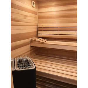 Finnish Sauna Builders 4' x 6' x 7' Pre-Built Outdoor Sauna Kit with Cedar Panelized Roof Option 1 / Without Floor,Option 1 / With Floor,Option 2 / Without Floor,Option 2 / With Floor,Option 3 / Without Floor,Option 3 / With Floor,Option 4 / Without Floor,Option 4 / With Floor,Option 5 / Without Floor,Option 5 / With Floor,Option 6 / Without Floor,Option 6 / With Floor,Option 7 / Without Floor,Option 7 / With Floor,Option 8 / Without Floor,Option 8 / With Floor,Custom Option + $500.00 / Without Floor,Custom