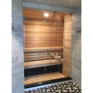 Finnish Sauna Builders 6' x 6' x 7' Pre-Cut Sauna Kit Option 1 / 7 Foot Tall / No Backrest,Option 1 / 7 Foot Tall / Backrest - $257.40,Option 1 / 8 Foot Tall - $340.56 / No Backrest,Option 1 / 8 Foot Tall - $340.56 / Backrest - $257.40,Option 2 / 7 Foot Tall / No Backrest,Option 2 / 7 Foot Tall / Backrest - $257.40,Option 2 / 8 Foot Tall - $340.56 / No Backrest,Option 2 / 8 Foot Tall - $340.56 / Backrest - $257.40,Option 3 / 7 Foot Tall / No Backrest,Option 3 / 7 Foot Tall / Backrest - $257.40,Option 3 / 8 