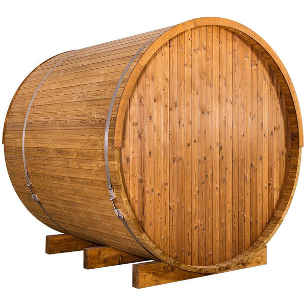 Thermory 6 Person Barrel Sauna No 51 DIY Kit Thermally Modified Aspen Thermory No51-Back-corner.jpg