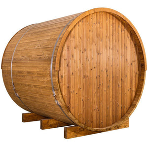 Thermory Barrel Sauna 63 DIY Kit 6 Person Sauna Builder Thermally Modified Spruce Thermory No63-Back-corner_4e67f648-5710-42de-b48c-992895ca6a40.jpg