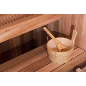Almost Heaven Bridgeport 6 Person Indoor Sauna Respite Series Rustic Cedar,Fir Almost Heaven Sauna Respite_Bridgeport_Interior_bucket_Ladle_1024x1024_2x_a0c97a86-197f-4c90-b4c8-bc92c396586b.jpg