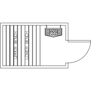 Finnish Sauna Builders 4' x 6' x 7' Pre-Built Indoor Sauna Kit Clear Cedar / Option 3 Finnish Sauna Builders ScreenShot2022-10-04at9.57.17AM.png