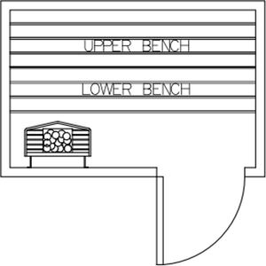 Finnish Sauna Builders 4' x 6' x 7' Pre-Built Indoor Sauna Kit Clear Cedar / Option 6 Finnish Sauna Builders ScreenShot2022-10-04at9.57.40AM.png
