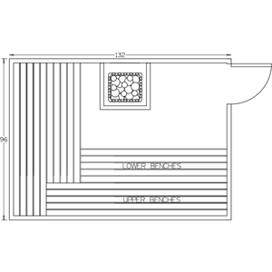 Finnish Sauna Builders 8' x 11' x 7' Pre-Built Indoor Sauna Kit Clear Cedar / Option 1 Finnish Sauna Builders ScreenShot2022-10-05at2.58.26PM.png