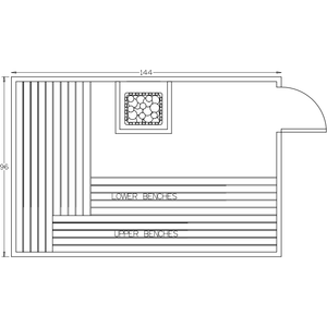 Finnish Sauna Builders 8' x 12' x 7' Pre-Built Indoor Sauna Kit Clear Cedar / Option 2 Finnish Sauna Builders ScreenShot2022-10-05at3.44.33PM.png