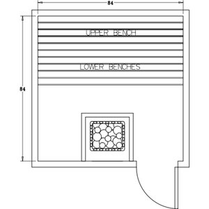 Finnish Sauna Builders 7' x 7' x 7' Pre-Cut Sauna Kit Option 1 / 7 Foot Tall / No Backrest,Option 1 / 7 Foot Tall / Backrest + $300.30,Option 1 / 8 Foot Tall + $397.32 / No Backrest,Option 1 / 8 Foot Tall + $397.32 / Backrest + $300.30 Finnish Sauna Builders ScreenShot2022-10-10at11.04.08AM.png