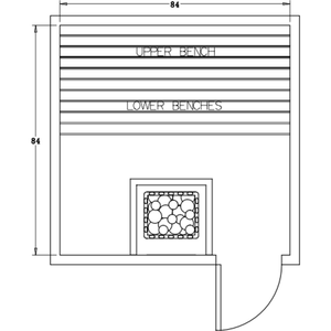 Finnish Sauna Builders 7' x 7' x 7' Pre-Cut Sauna Kit Option 2 / 7 Foot Tall / No Backrest,Option 2 / 7 Foot Tall / Backrest + $300.30,Option 2 / 8 Foot Tall + $397.32 / No Backrest,Option 2 / 8 Foot Tall + $397.32 / Backrest + $300.30 Finnish Sauna Builders ScreenShot2022-10-10at11.04.15AM.png