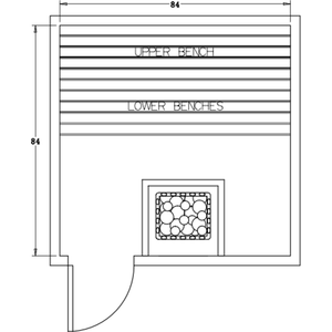 Finnish Sauna Builders 7' x 7' x 7' Pre-Cut Sauna Kit Option 6 / 7 Foot Tall / No Backrest,Option 6 / 7 Foot Tall / Backrest + $300.30,Option 6 / 8 Foot Tall + $397.32 / No Backrest,Option 6 / 8 Foot Tall + $397.32 / Backrest + $300.30 Finnish Sauna Builders ScreenShot2022-10-10at11.04.39AM.png