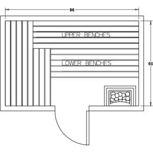 Finnish Sauna Builders 5' x 8' x 7' Pre-Cut Sauna Kit Option 3 / 7 Foot Tall / No Backrest,Option 3 / 7 Foot Tall / Backrest - $343.20,Option 3 / 8 Foot Tall + $368.94 / No Backrest,Option 3 / 8 Foot Tall + $368.94 / Backrest - $343.20 Finnish Sauna Builders ScreenShot2022-10-11at4.36.48PM.png