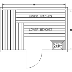 Finnish Sauna Builders 5' x 8' x 7' Pre-Cut Sauna Kit Option 4 / 7 Foot Tall / No Backrest,Option 4 / 7 Foot Tall / Backrest - $343.20,Option 4 / 8 Foot Tall + $368.94 / No Backrest,Option 4 / 8 Foot Tall + $368.94 / Backrest - $343.20 Finnish Sauna Builders ScreenShot2022-10-11at4.36.54PM.png
