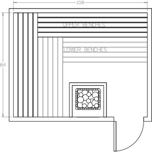 Finnish Sauna Builders 7' x 9' x 7' Pre-Cut Sauna Kit Option 2 / 7 Foot Tall / No Backrest,Option 2 / 7 Foot Tall / Backrest + $386.10,Option 2 / 8 Foot Tall + $454.08 / No Backrest,Option 2 / 8 Foot Tall + $454.08 / Backrest + $386.10,Option 3 / 8 Foot Tall + $454.08 / No Backrest,Option 3 / 8 Foot Tall + $454.08 / Backrest + $386.10 Finnish Sauna Builders Screenshot2022-09-28at1.28.39PM.png