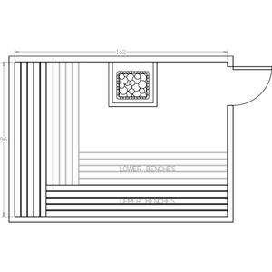 Finnish Sauna Builders 8' x 11' x 7' Pre-Cut Sauna Kit Option 1 / 7 Foot Tall / No Backrest,Option 1 / 7 Foot Tall / Backrest + $471.90,Option 1 / 8 Foot Tall + $539.22 / No Backrest,Option 1 / 8 Foot Tall + $539.22 / Backrest + $471.90 Finnish Sauna Builders Screenshot2022-09-28at1.42.01PM.png