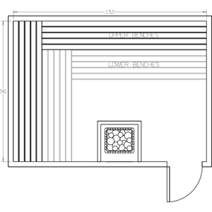Finnish Sauna Builders 8' x 11' x 7' Pre-Cut Sauna Kit Option 8 / 7 Foot Tall / No Backrest,Option 8 / 7 Foot Tall / Backrest + $471.90,Option 8 / 8 Foot Tall + $539.22 / No Backrest,Option 8 / 8 Foot Tall + $539.22 / Backrest + $471.90 Finnish Sauna Builders Screenshot2022-09-28at1.43.48PM.png