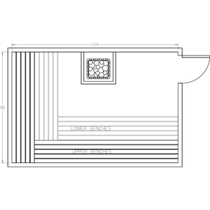 Finnish Sauna Builders 8' x 12' x 7' Pre-Cut Sauna Kit Option 1 / 7 Foot Tall / No Backrest,Option 1 / 7 Foot Tall / Backrest + $514.80,Option 1 / 8 Foot Tall + $567.60 / No Backrest,Option 1 / 8 Foot Tall + $567.60 / Backrest + $514.80 Finnish Sauna Builders Screenshot2022-09-28at1.49.35PM.png