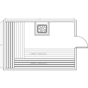 Finnish Sauna Builders 8' x 12' x 7' Pre-Cut Sauna Kit Option 4 / 7 Foot Tall / No Backrest,Option 4 / 7 Foot Tall / Backrest + $514.80,Option 4 / 8 Foot Tall + $567.60 / No Backrest,Option 4 / 8 Foot Tall + $567.60 / Backrest + $514.80 Finnish Sauna Builders Screenshot2022-09-28at1.50.08PM.png