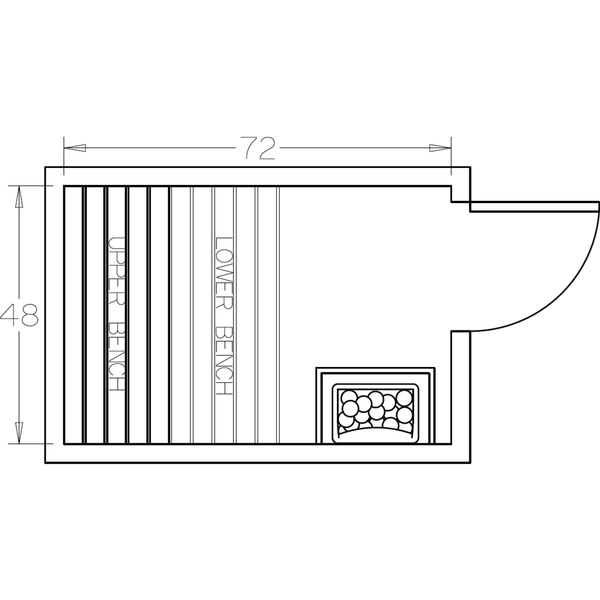 Finnish Sauna Builders 4' x 6' x 7' Pre-Cut Sauna Kit Option 1 / 7 Foot Tall / No Backrest,Option 1 / 7 Foot Tall / Backrest + $257.40,Option 1 / 8 Foot Tall + $283.80 / No Backrest,Option 1 / 8 Foot Tall + $283.80 / Backrest + $257.40 Finnish Sauna Builders Screenshot2022-09-28at10.36.27AM.png