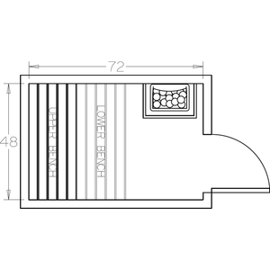 Finnish Sauna Builders 4' x 6' x 7' Pre-Cut Sauna Kit Option 4 / 7 Foot Tall / No Backrest,Option 4 / 7 Foot Tall / Backrest + $257.40,Option 4 / 8 Foot Tall + $283.80 / No Backrest,Option 4 / 8 Foot Tall + $283.80 / Backrest + $257.40 Finnish Sauna Builders Screenshot2022-09-28at10.37.01AM.png