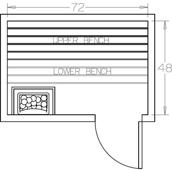 Finnish Sauna Builders 4' x 6' x 7' Pre-Cut Sauna Kit Option 5 / 7 Foot Tall / No Backrest,Option 5 / 7 Foot Tall / Backrest + $257.40,Option 5 / 8 Foot Tall + $283.80 / No Backrest,Option 5 / 8 Foot Tall + $283.80 / Backrest + $257.40 Finnish Sauna Builders Screenshot2022-09-28at10.41.58AM.png