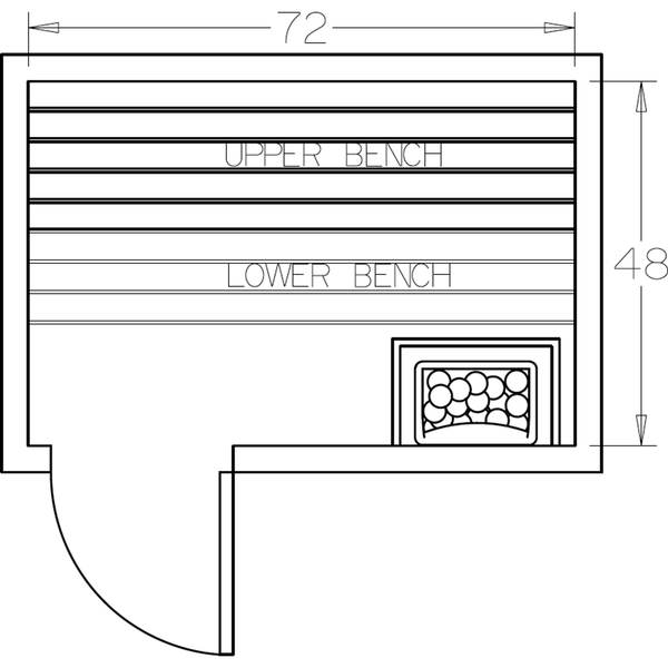 Finnish Sauna Builders 4' x 6' x 7' Pre-Cut Sauna Kit Option 7 / 7 Foot Tall / No Backrest,Option 7 / 7 Foot Tall / Backrest + $257.40,Option 7 / 8 Foot Tall + $283.80 / No Backrest,Option 7 / 8 Foot Tall + $283.80 / Backrest + $257.40 Finnish Sauna Builders Screenshot2022-09-28at10.43.14AM.png