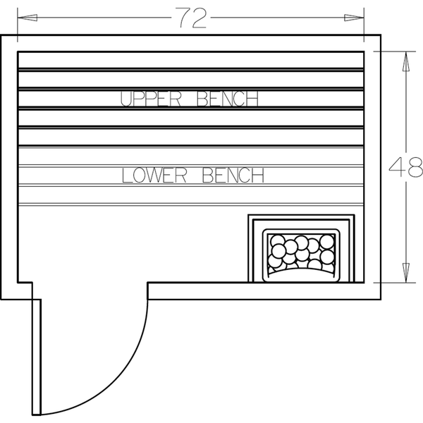 Finnish Sauna Builders 4' x 6' x 7' Pre-Cut Sauna Kit Option 8 / 7 Foot Tall / No Backrest,Option 8 / 7 Foot Tall / Backrest + $257.40,Option 8 / 8 Foot Tall + $283.80 / No Backrest,Option 8 / 8 Foot Tall + $283.80 / Backrest + $257.40 Finnish Sauna Builders Screenshot2022-09-28at10.43.25AM.png