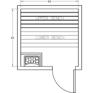 Finnish Sauna Builders 5' x 5' x 7' Pre-Cut Sauna Kit Option 1 / 7 Foot Tall / No Backrest,Option 1 / 7 Foot Tall / Backrest - $214.50,Option 1 / 8 Foot Tall - $283.80 / No Backrest,Option 1 / 8 Foot Tall - $283.80 / Backrest - $214.50 Finnish Sauna Builders Screenshot2022-09-28at11.05.38AM.png