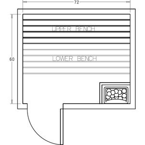 Finnish Sauna Builders 5' x 6' x 7' Pre-Cut Sauna Kit Option 7 / 7 Foot Tall / No Backrest,Option 7 / 7 Foot Tall / Backrest - $257.40,Option 7 / 8 Foot Tall - $312.18 / No Backrest,Option 7 / 8 Foot Tall - $312.18 / Backrest - $257.40 Finnish Sauna Builders Screenshot2022-09-28at11.12.40AM.png