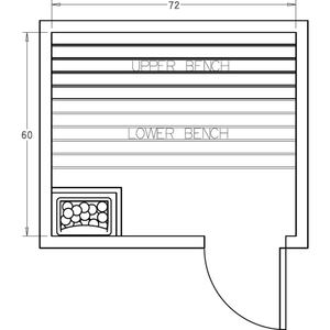 Finnish Sauna Builders 5' x 6' x 7' Pre-Cut Sauna Kit Option 5 / 7 Foot Tall / No Backrest,Option 5 / 7 Foot Tall / Backrest - $257.40,Option 5 / 8 Foot Tall - $312.18 / No Backrest,Option 5 / 8 Foot Tall - $312.18 / Backrest - $257.40 Finnish Sauna Builders Screenshot2022-09-28at11.12.58AM.png