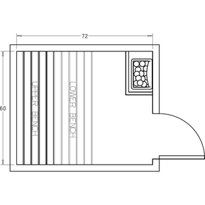 Finnish Sauna Builders 5' x 6' x 7' Pre-Cut Sauna Kit Option 4 / 7 Foot Tall / No Backrest,Option 4 / 7 Foot Tall / Backrest - $257.40,Option 4 / 8 Foot Tall - $312.18 / No Backrest,Option 4 / 8 Foot Tall - $312.18 / Backrest - $257.40 Finnish Sauna Builders Screenshot2022-09-28at11.13.06AM.png