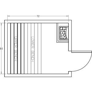 Finnish Sauna Builders 5' x 6' x 7' Pre-Cut Sauna Kit Option 3 / 7 Foot Tall / No Backrest,Option 3 / 7 Foot Tall / Backrest - $257.40,Option 3 / 8 Foot Tall - $312.18 / No Backrest,Option 3 / 8 Foot Tall - $312.18 / Backrest - $257.40 Finnish Sauna Builders Screenshot2022-09-28at11.13.15AM.png