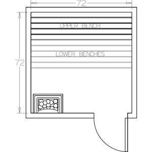 Finnish Sauna Builders 6' x 6' x 7' Pre-Cut Sauna Kit Option 1 / 7 Foot Tall / No Backrest,Option 1 / 7 Foot Tall / Backrest - $257.40,Option 1 / 8 Foot Tall - $340.56 / No Backrest,Option 1 / 8 Foot Tall - $340.56 / Backrest - $257.40 Finnish Sauna Builders Screenshot2022-09-28at11.39.35AM.png