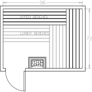 Finnish Sauna Builders 6' x 8' x 7' Pre-Cut Sauna Kit Option 5 / 7 Foot Tall / No Backrest,Option 5 / 7 Foot Tall / Backrest - $343.20,Option 5 / 8 Foot Tall - $397.32 / No Backrest,Option 5 / 8 Foot Tall - $397.32 / Backrest - $343.20 Finnish Sauna Builders Screenshot2022-09-28at12.32.26PM.png