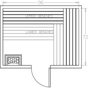 Finnish Sauna Builders 6' x 8' x 7' Pre-Cut Sauna Kit Option 3 / 7 Foot Tall / No Backrest,Option 3 / 7 Foot Tall / Backrest - $343.20,Option 3 / 8 Foot Tall - $397.32 / No Backrest,Option 3 / 8 Foot Tall - $397.32 / Backrest - $343.20 Finnish Sauna Builders Screenshot2022-09-28at12.32.43PM.png