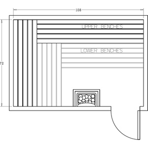 Finnish Sauna Builders 6' x 9' x 7' Pre-Cut Sauna Kit Option 1 / 7 Foot Tall / No Backrest,Option 1 / 7 Foot Tall / Backrest - $386.10,Option 1 / 8 Foot Tall + $425.70 / No Backrest,Option 1 / 8 Foot Tall + $425.70 / Backrest - $386.10 Finnish Sauna Builders Screenshot2022-09-28at12.36.53PM.png