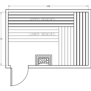 Finnish Sauna Builders 6' x 9' x 7' Pre-Cut Sauna Kit Option 6 / 7 Foot Tall / No Backrest,Option 6 / 7 Foot Tall / Backrest - $386.10,Option 6 / 8 Foot Tall + $425.70 / No Backrest,Option 6 / 8 Foot Tall + $425.70 / Backrest - $386.10 Finnish Sauna Builders Screenshot2022-09-28at12.37.33PM.png