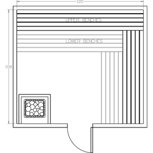 Finnish Sauna Builders 9' x 10' x 7' Pre-Cut Sauna Kit Option 3 / 7 Foot Tall / No Backrest,Option 3 / 7 Foot Tall / Backrest + $429.00,Option 3 / 8 Foot Tall + $539.22 / No Backrest,Option 3 / 8 Foot Tall + $539.22 / Backrest + $429.00 Finnish Sauna Builders Screenshot2022-09-28at2.23.35PM.png