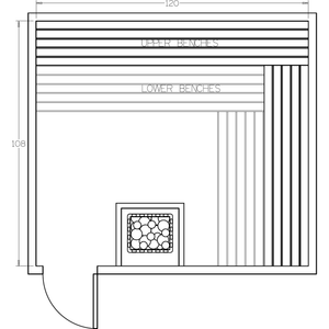 Finnish Sauna Builders 9' x 10' x 7' Pre-Cut Sauna Kit Option 5 / 7 Foot Tall / No Backrest,Option 5 / 7 Foot Tall / Backrest + $429.00,Option 5 / 8 Foot Tall + $539.22 / No Backrest,Option 5 / 8 Foot Tall + $539.22 / Backrest + $429.00 Finnish Sauna Builders Screenshot2022-09-28at2.24.12PM.png