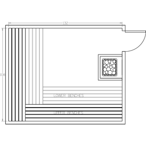 Finnish Sauna Builders 9' x 11' x 7' Pre-Cut Sauna Kit Option 1 / 7 Foot Tall / No Backrest,Option 1 / 7 Foot Tall / Backrest + $471.90,Option 1 / 8 Foot Tall + $567.60 / No Backrest,Option 1 / 8 Foot Tall + $567.60 / Backrest + $471.90,Option 2 / 7 Foot Tall / No Backrest,Option 2 / 7 Foot Tall / Backrest + $471.90,Option 2 / 8 Foot Tall + $567.60 / No Backrest,Option 2 / 8 Foot Tall + $567.60 / Backrest + $471.90,Option 3 / 7 Foot Tall / No Backrest,Option 3 / 7 Foot Tall / Backrest + $471.90,Option 3 / 8